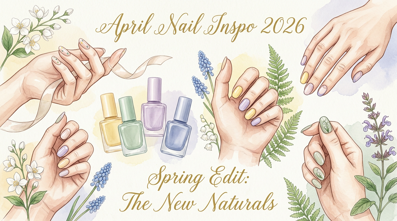April Nail Inspo 2026: Fresh Ideas That Feel Like Spring Without Looking Too Sweet
