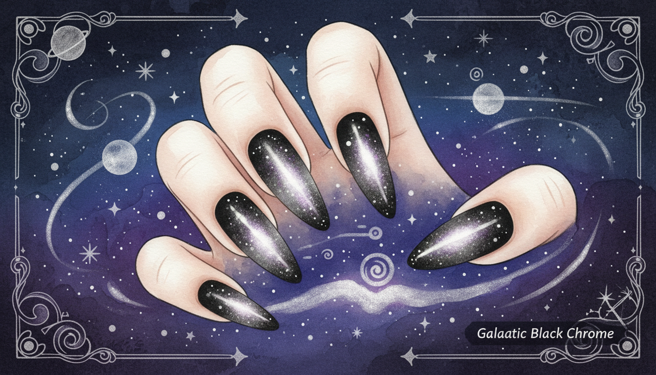 3. Advanced: The Galactic Black Chrome Aura