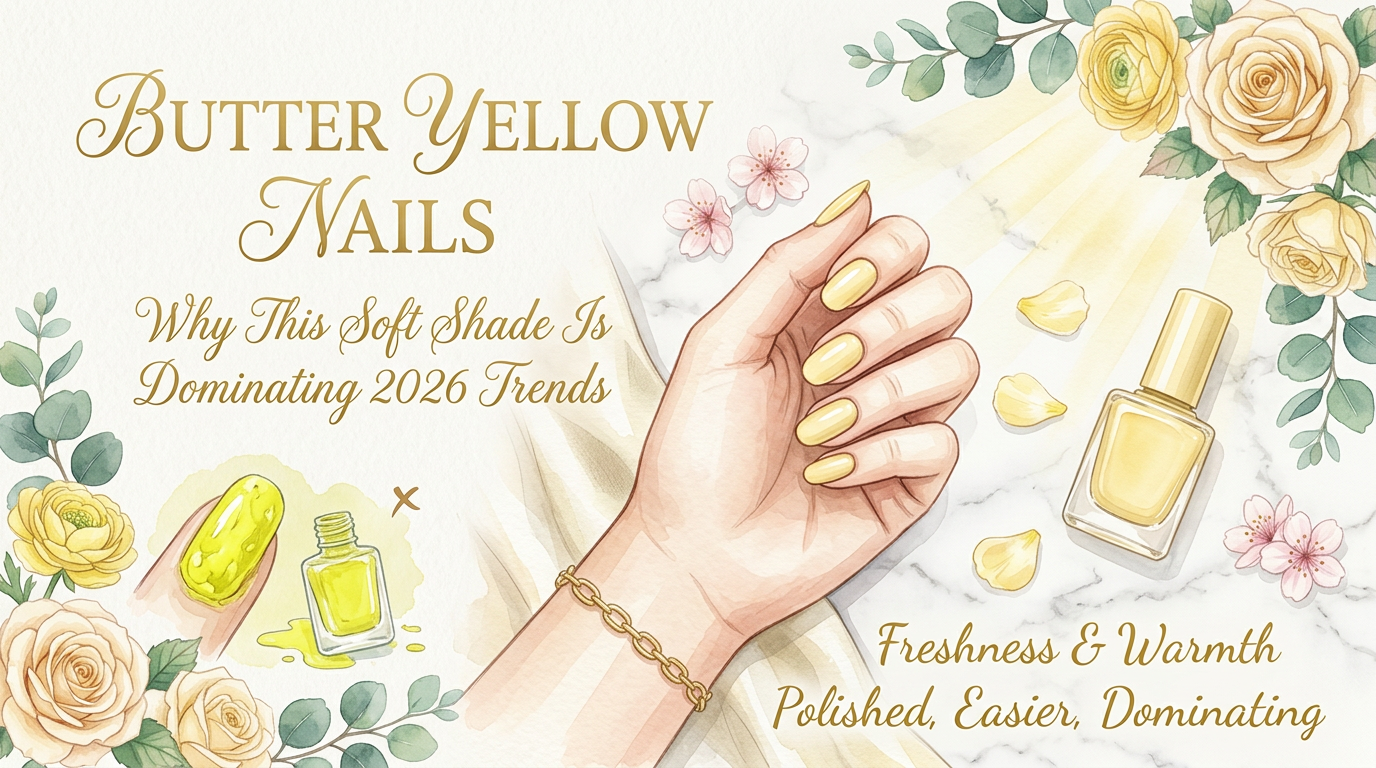 Butter Yellow Nails: Why This Soft Shade Is Dominating 2026 Trends