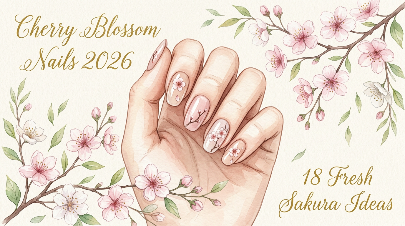 Cherry Blossom Nails 2026: 18 Sakura Ideas That Still Look Fresh This Spring