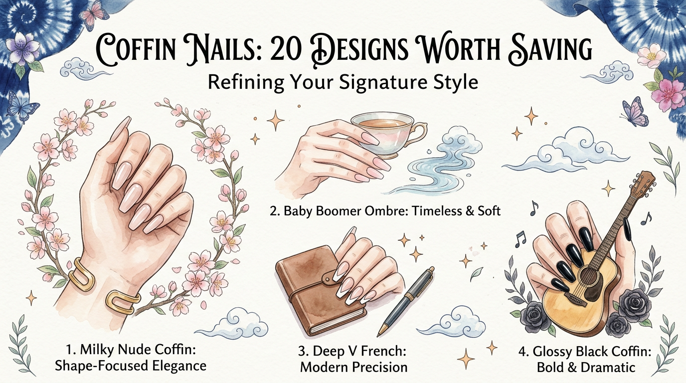 20 Coffin Nail Ideas Worth Saving