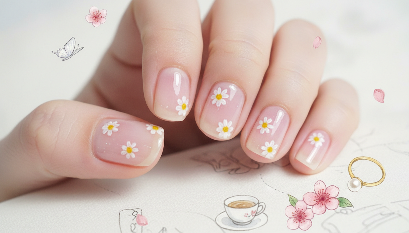 Soft and Sweet Cute Nails