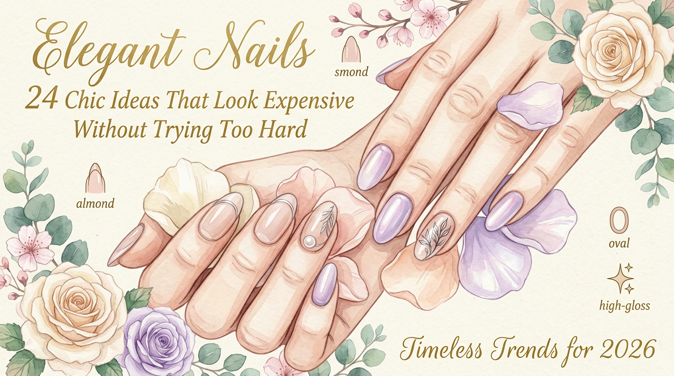 Elegant Nails: 24 Chic Ideas That Look Expensive Without Trying Too Hard
