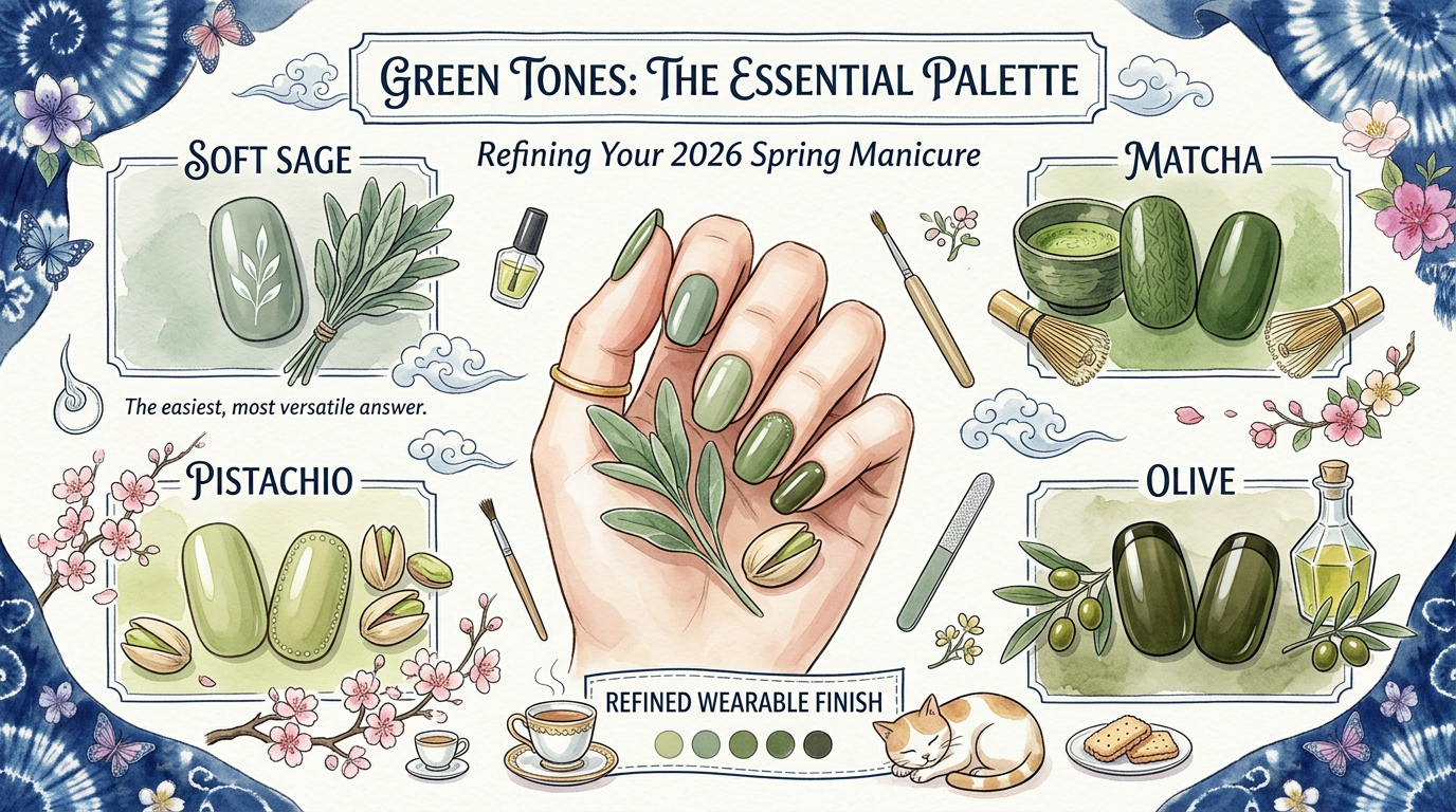 The Green Tones Doing the Most Work Right Now