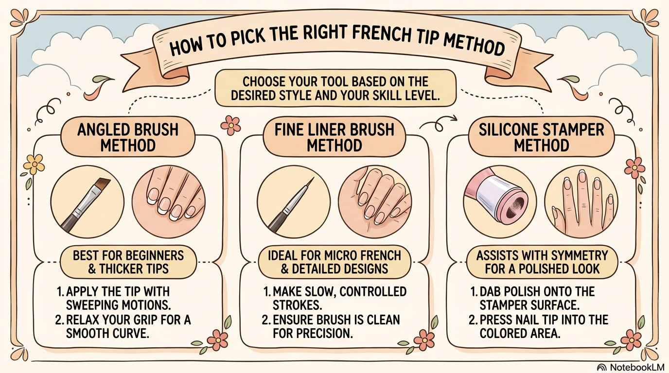Pick the Right French Tip Method