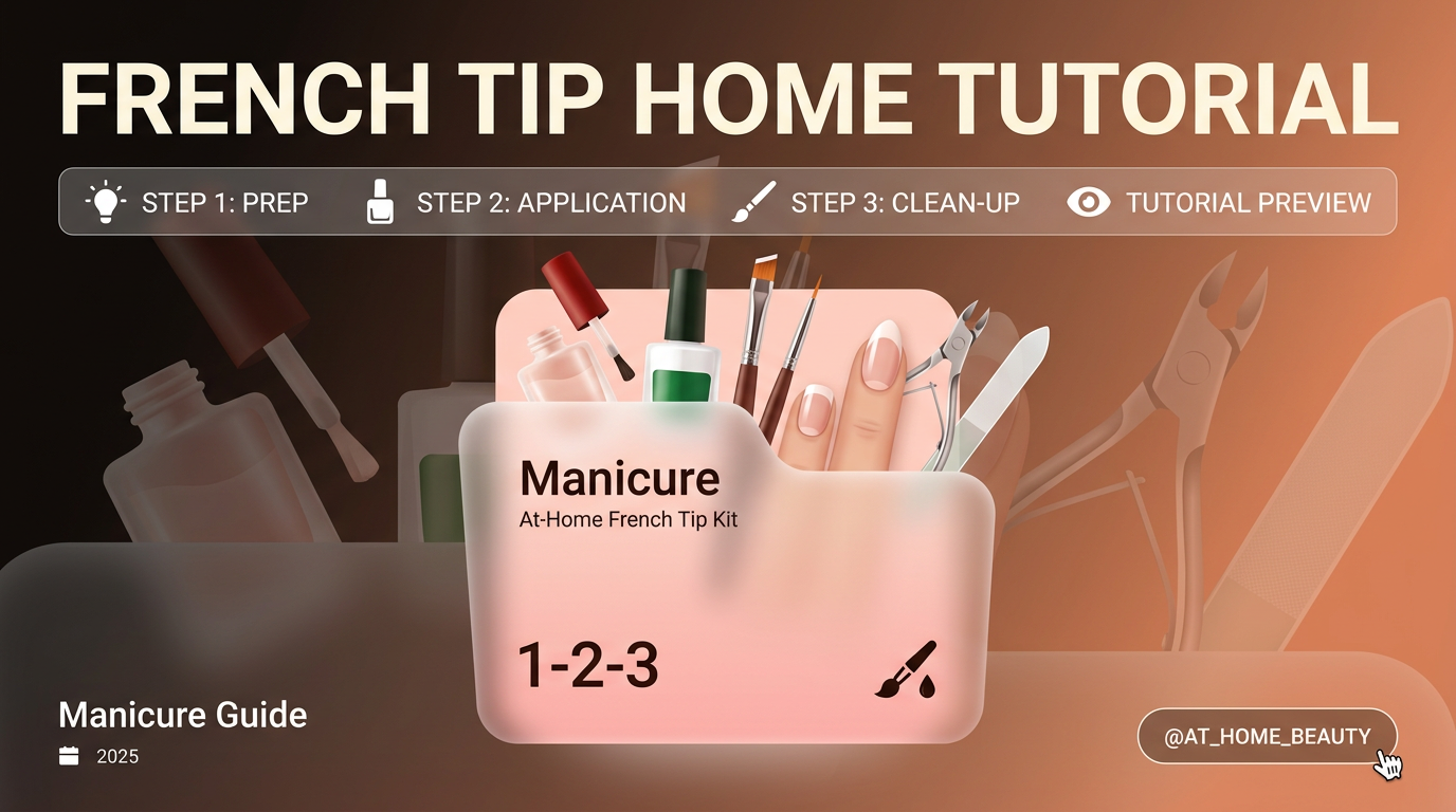 How to Do French Tips at Home Without the Usual Mess