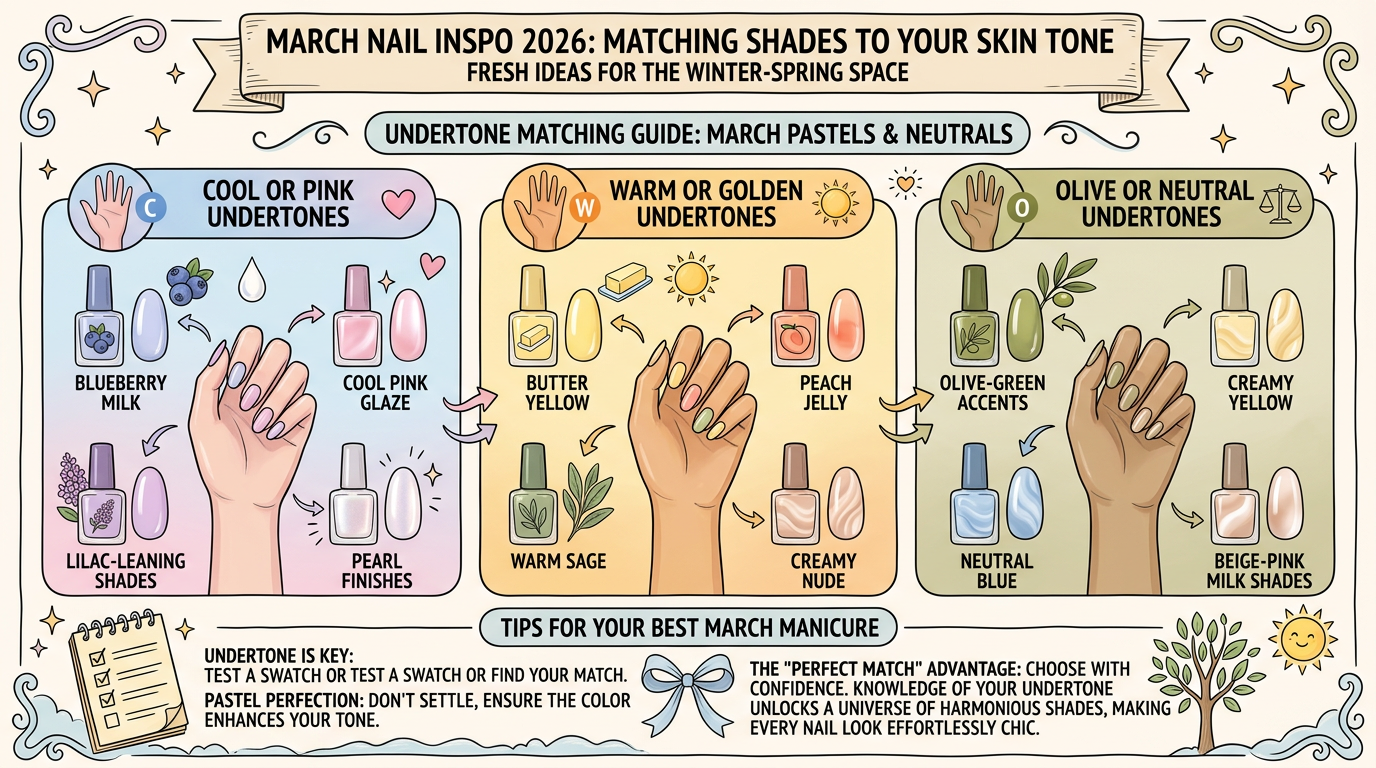 Match March Shades to Your Skin Tone