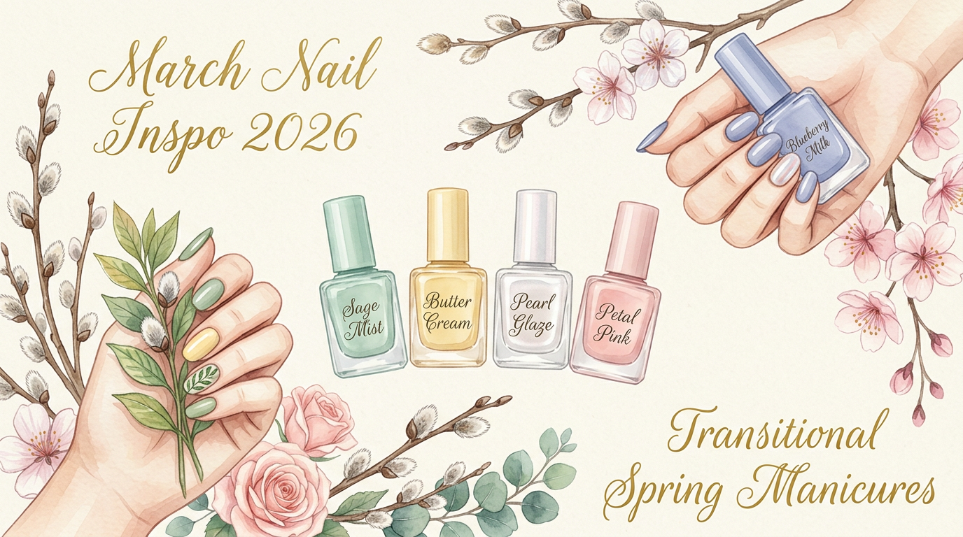March Nail Inspo 2026: Fresh Ideas for the Weird Space Between Winter and Spring