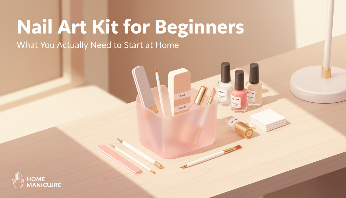 Nail Art Kit for Beginners: What You Actually Need to Start at Home