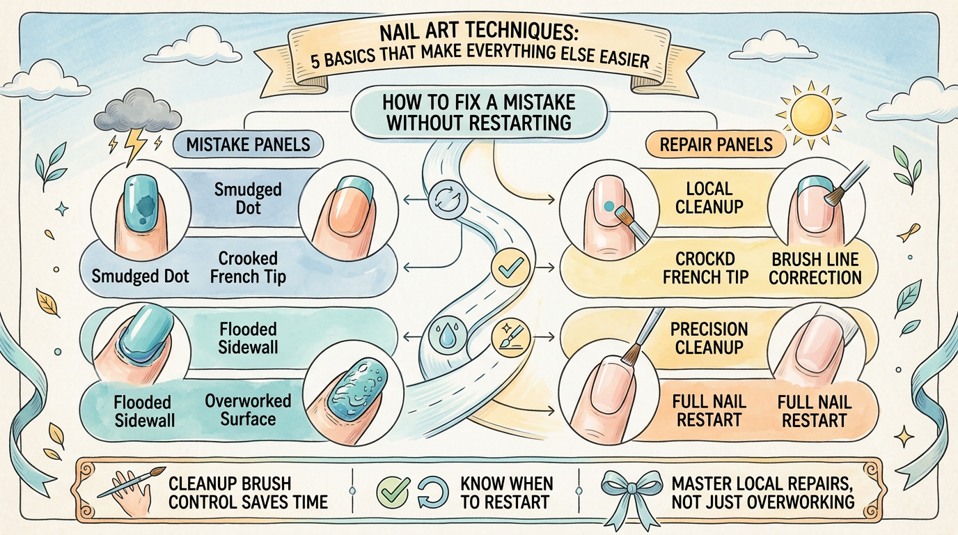 How to Fix a Mistake Without Restarting the Whole Nail