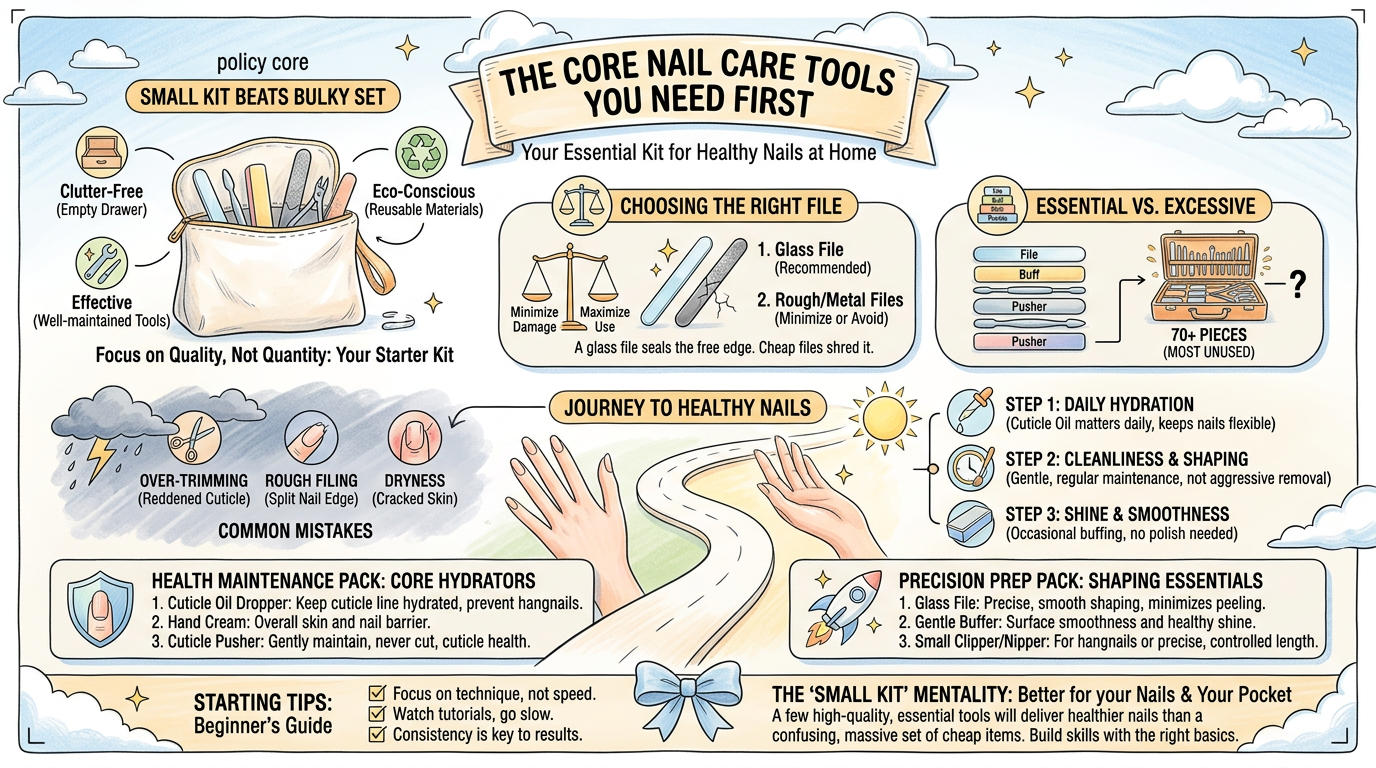 The Core Nail Care Tools You Need First