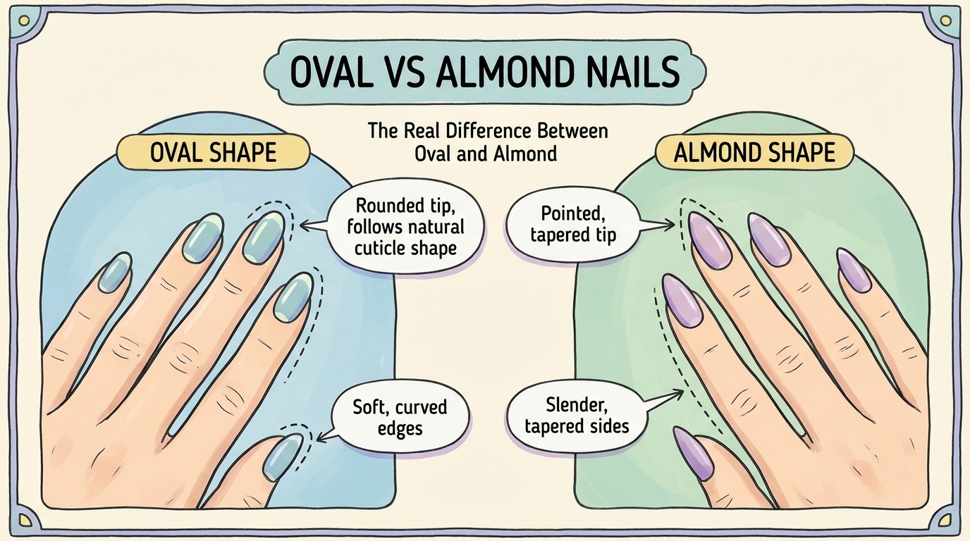 The Real Difference Between Oval and Almond