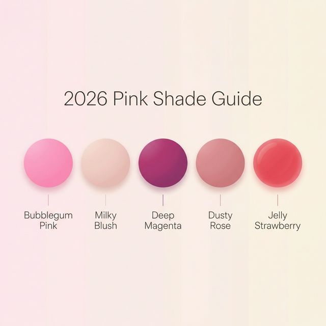 2026 Pink Shade Guide