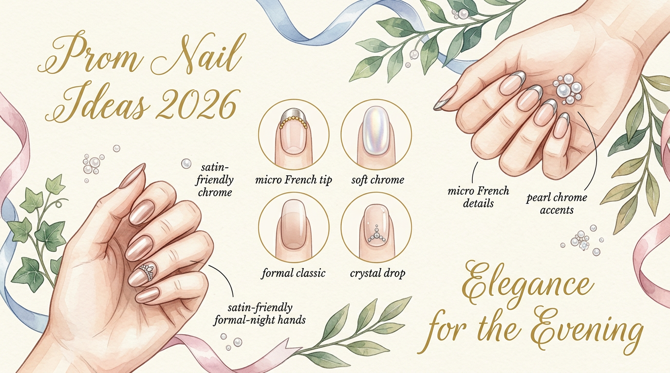 Prom Nail Ideas 2026: What Actually Works With Your Dress, Your Photos, and the Next Day