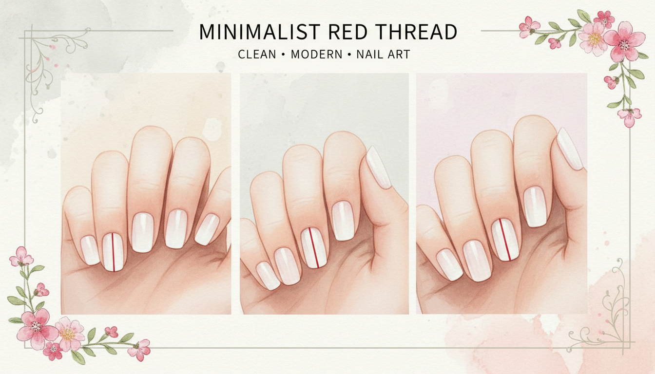 1. Beginner: The Minimalist 'Red Thread'