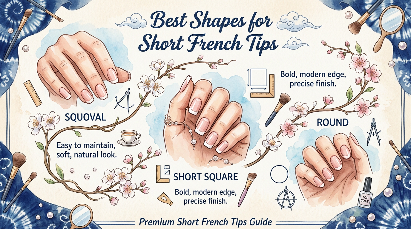 Best Shapes for Short French Tips