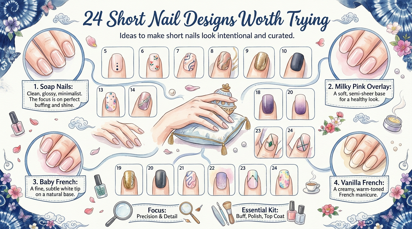 24 Short Nail Designs Worth Trying