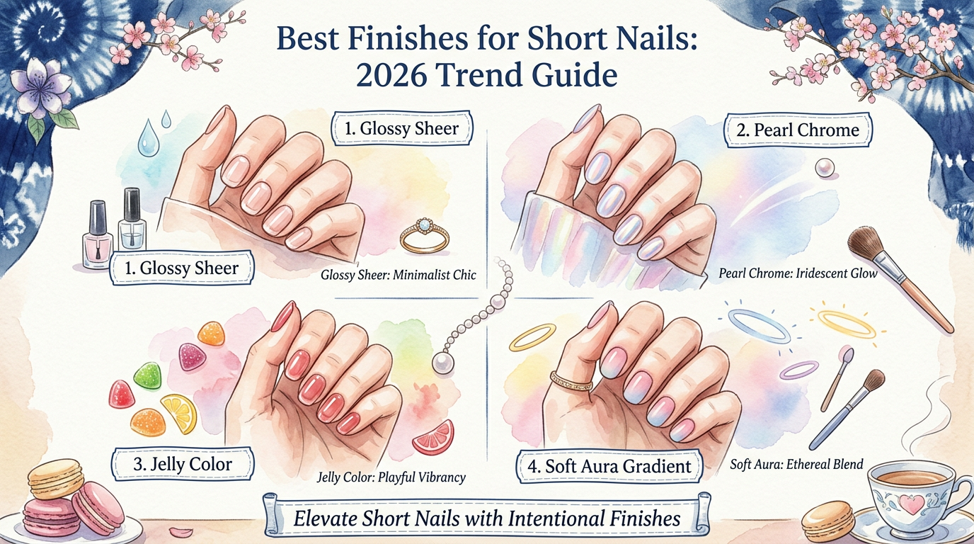 Best Finishes for Short Nails in 2026