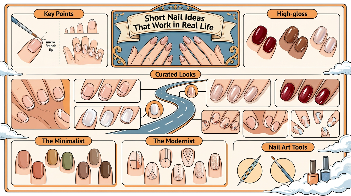 25 Short Nail Ideas That Hold Up in Real Life