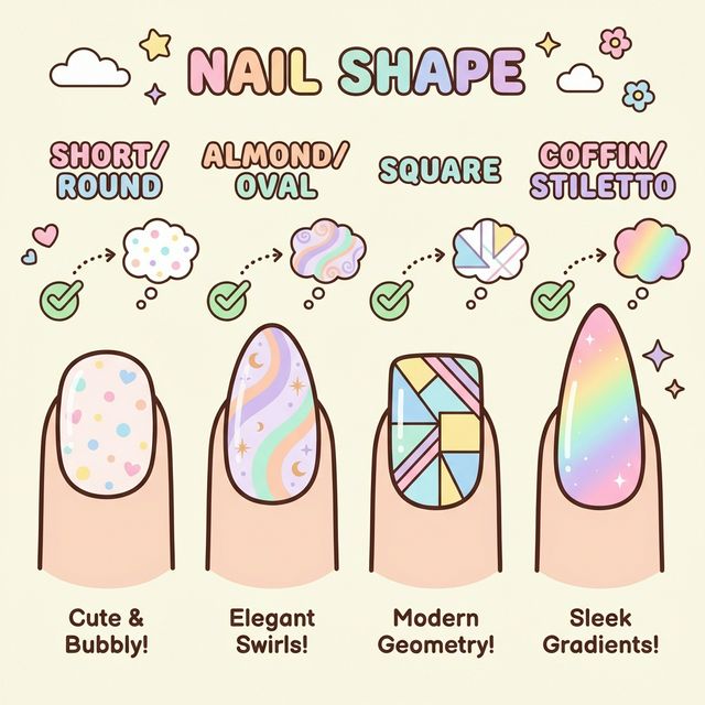 Best Nail Designs for Each Shape