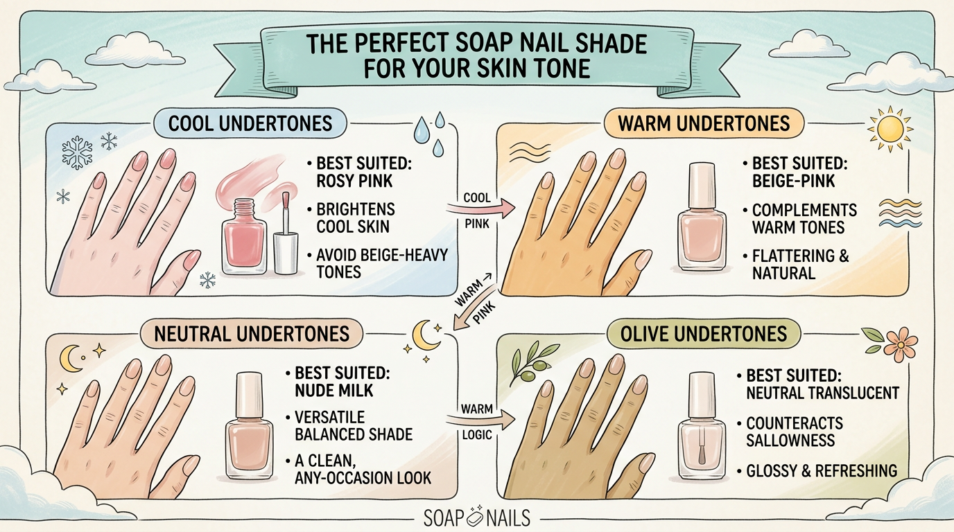 The Best Soap Nail Shade for Your Skin Tone
