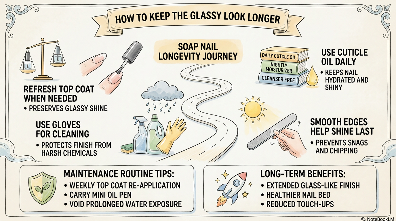 How to Keep the Glassy Look Longer