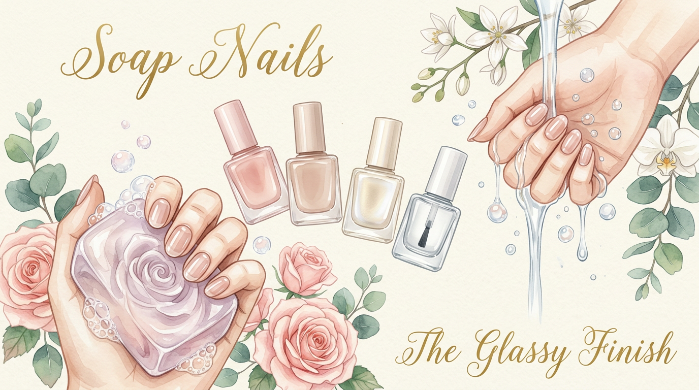 Soap Nails: How to Get the Clean, Glassy Look on Real Hands
